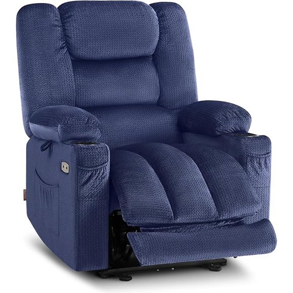 MCombo Zero Gravity Recliner with Massage USB Cup Holders