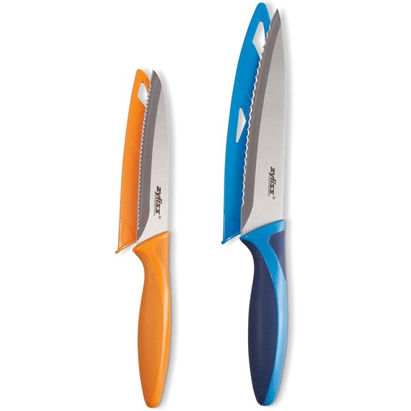 Zyliss Utility Kitchen Knives Set with Sheath