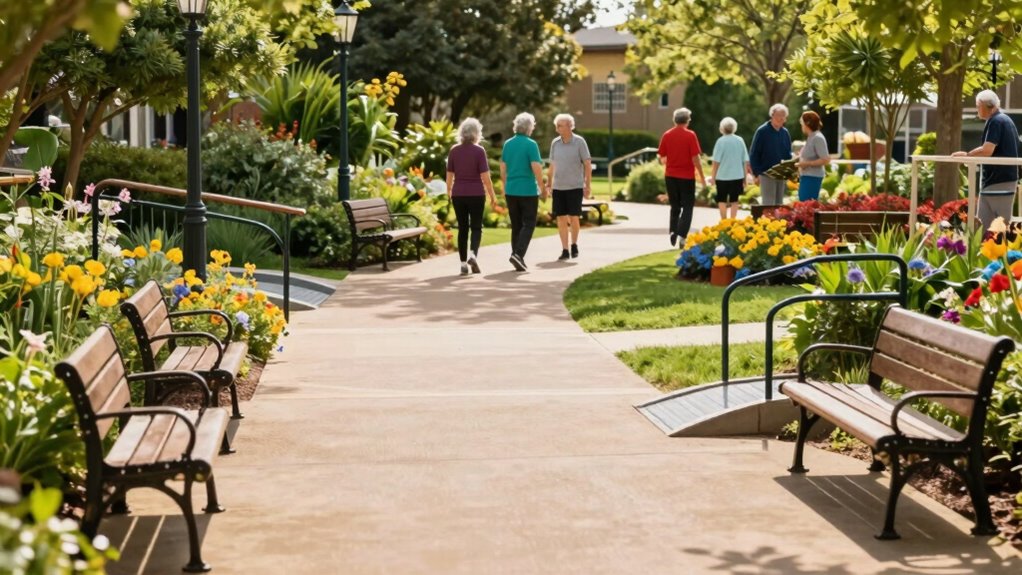 accessible safe senior activity spaces