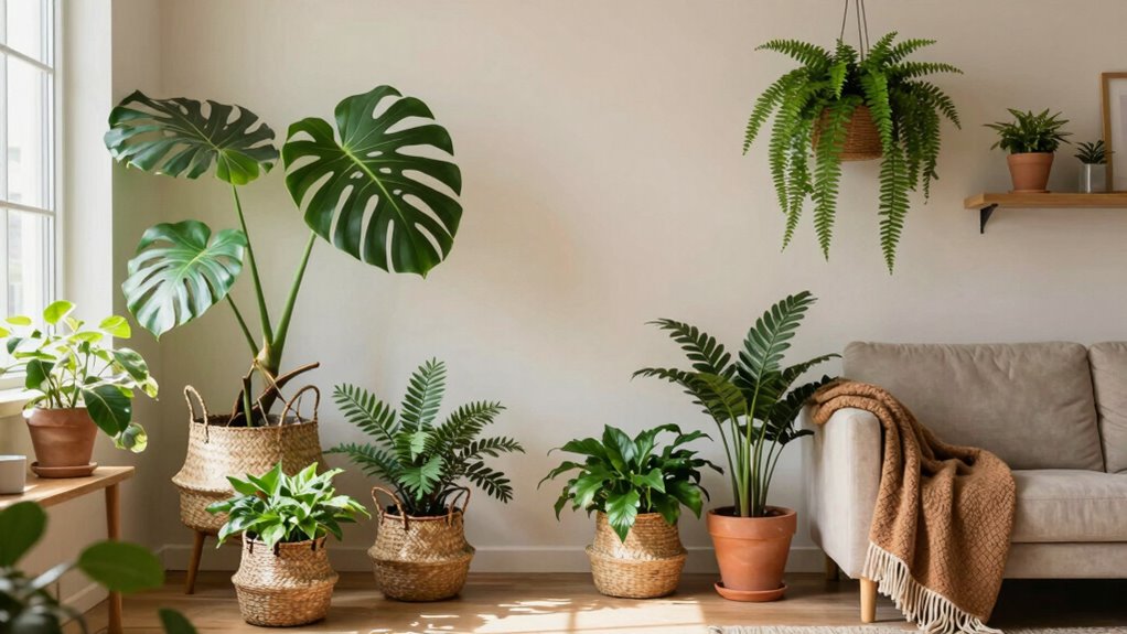 add greenery and natural elements