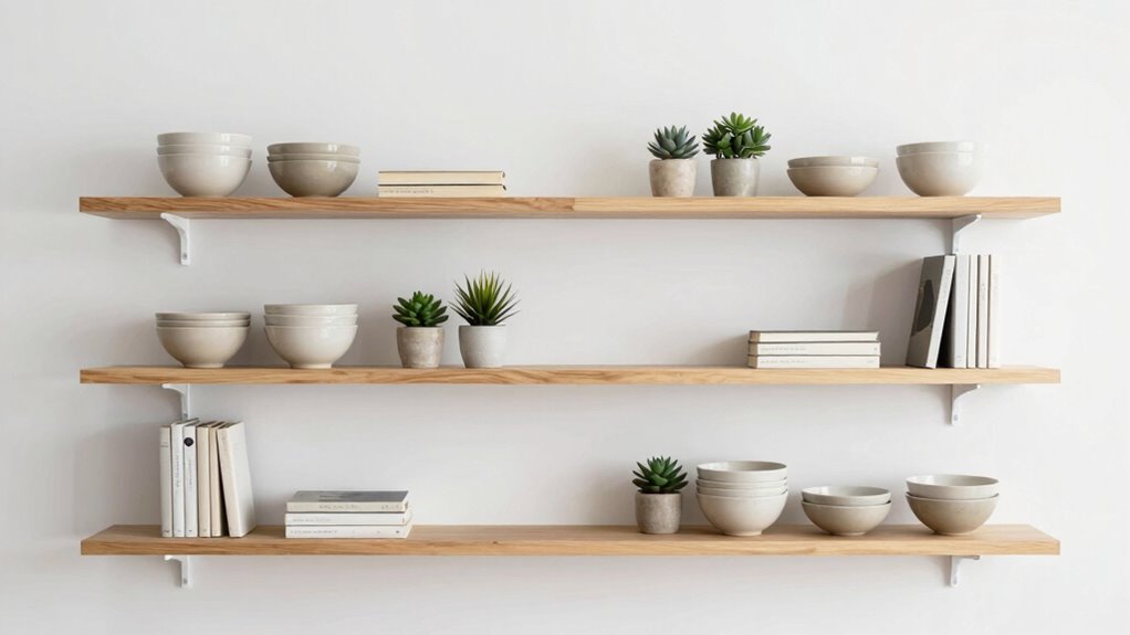 balance decorative and functional items