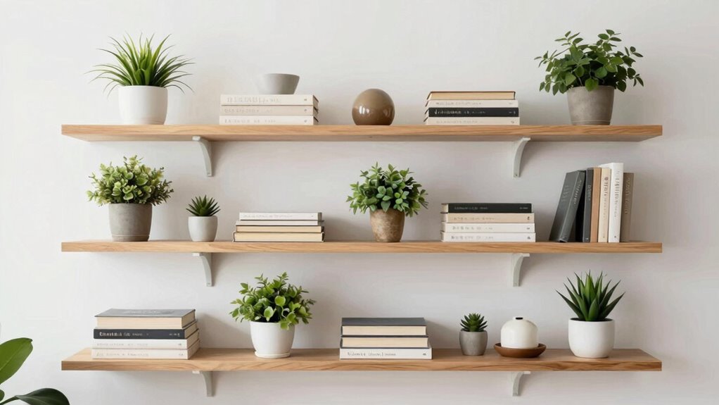 balanced shelf organization tips