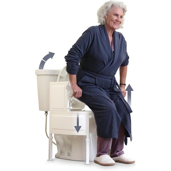 bathroom chair with safety