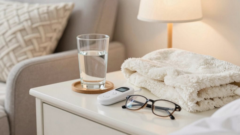 bedside safety essentials organization
