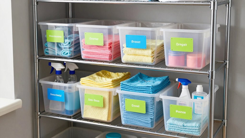 bright labels improve organization