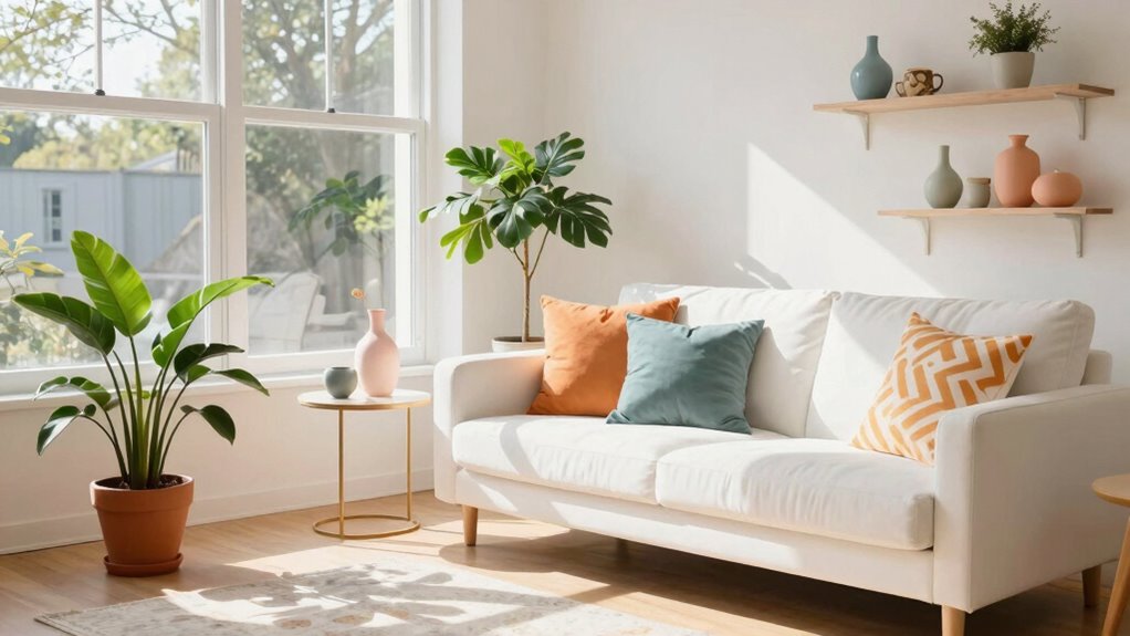 bright organized positive home