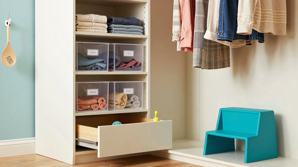 budget friendly closet organization