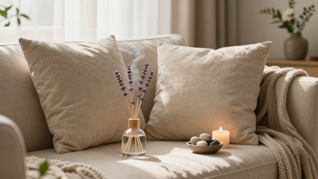 calming scents and sounds