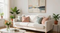 cheerful clutter free home decor