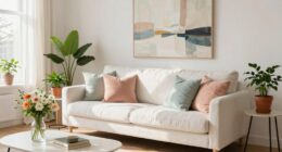 cheerful clutter free home decor