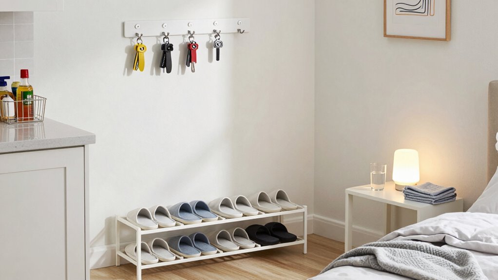 clear organized entryway safety