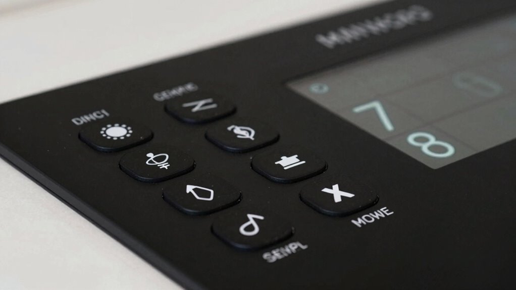 clear simple integrated controls