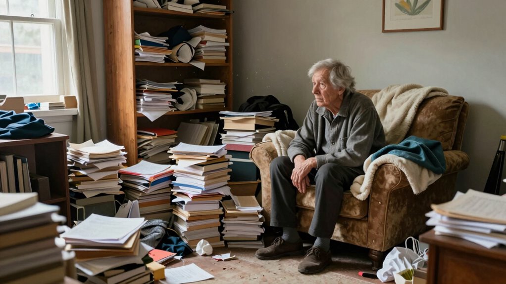 clutter worsens cognitive decline