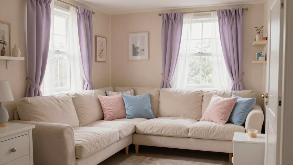 colors enhance small spaces