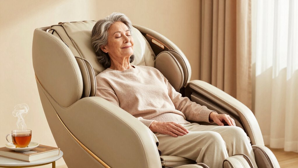 comfortable relaxation for seniors