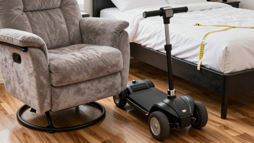 consider size space comfort