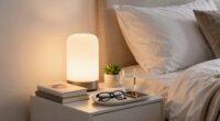 convenient bedside essentials access