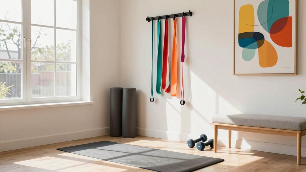 create a fun workout space