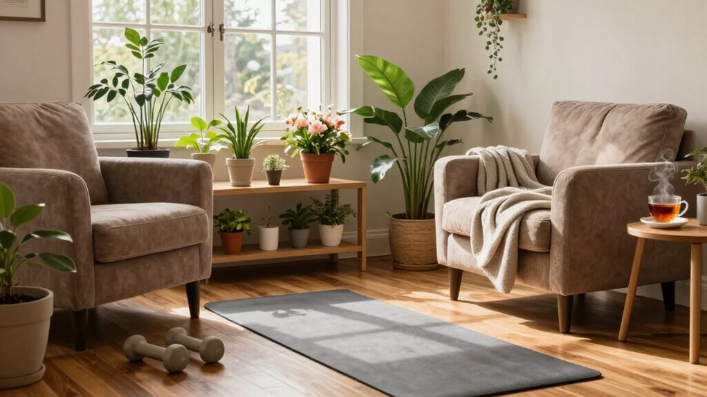 create a healthy calming sanctuary
