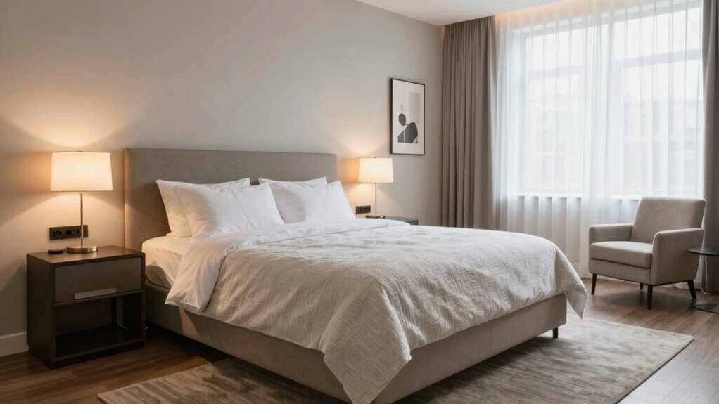 create a serene luxurious retreat