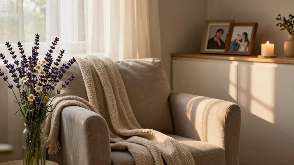 create a soothing healing environment