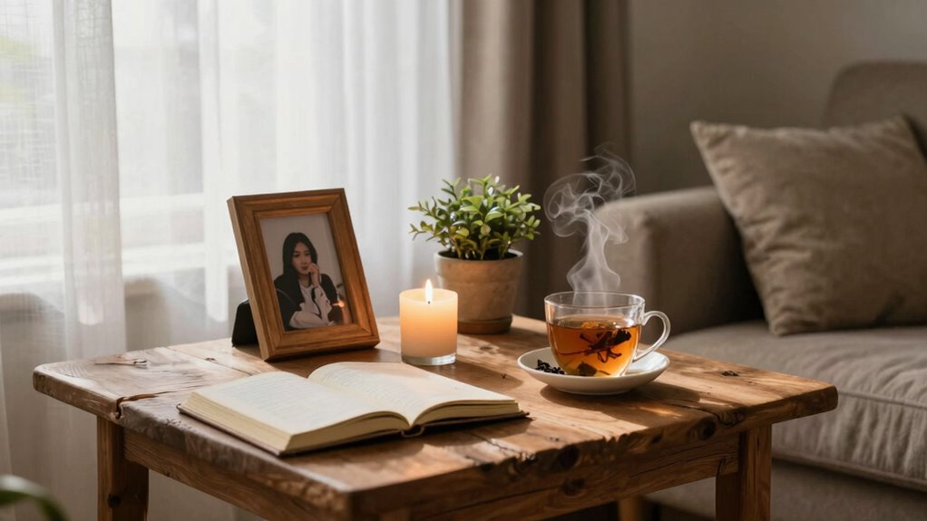 create calming daily rituals