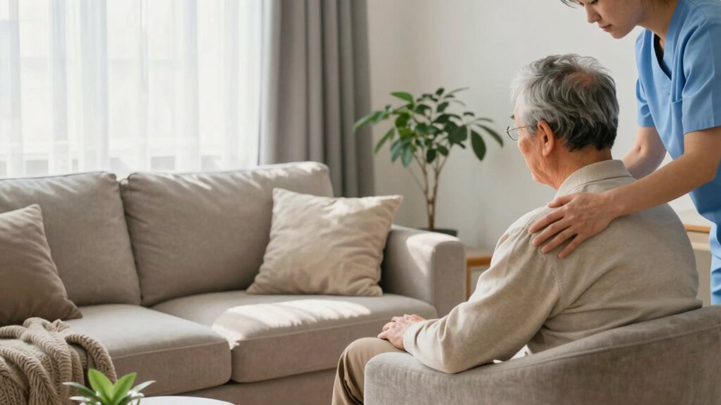 creating a peaceful caregiving environment