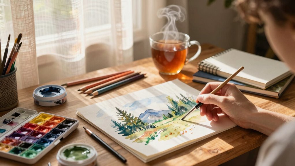 creative activities enhance relaxation