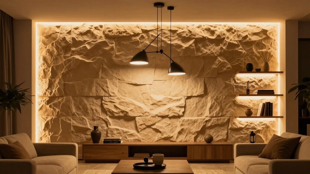 creative lighting enhances ambiance