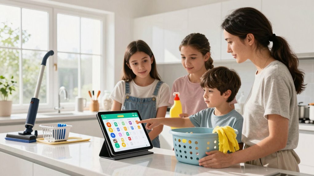 digital tools enhance chore management