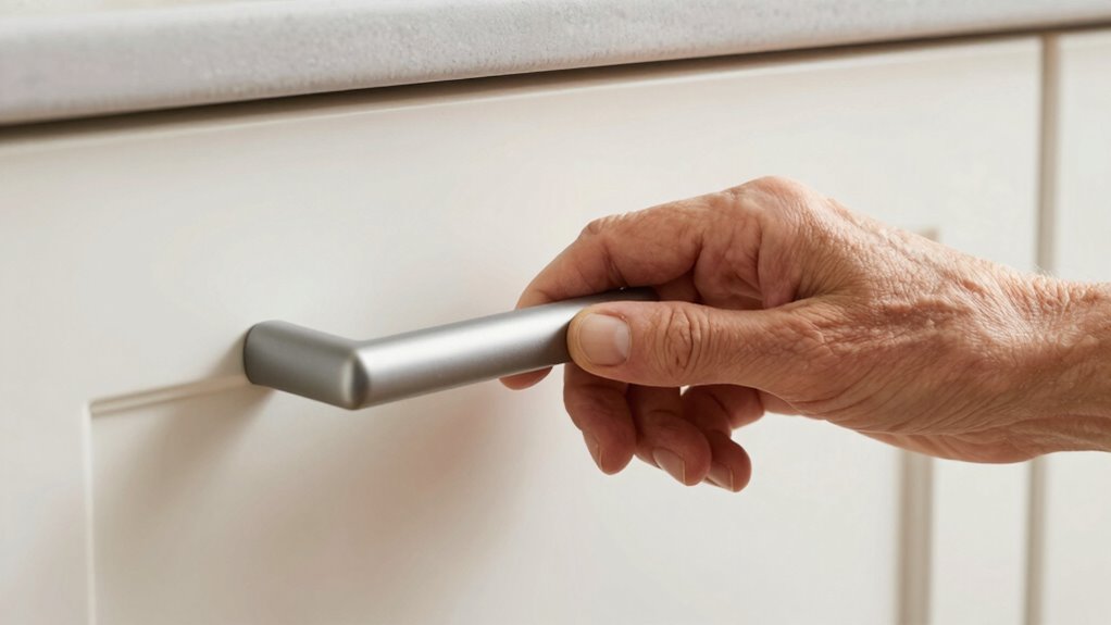 easier ergonomic handle operation