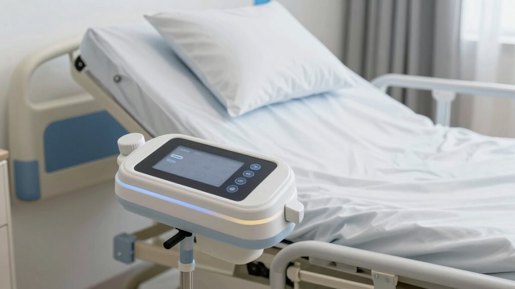 easy accessible bed controls