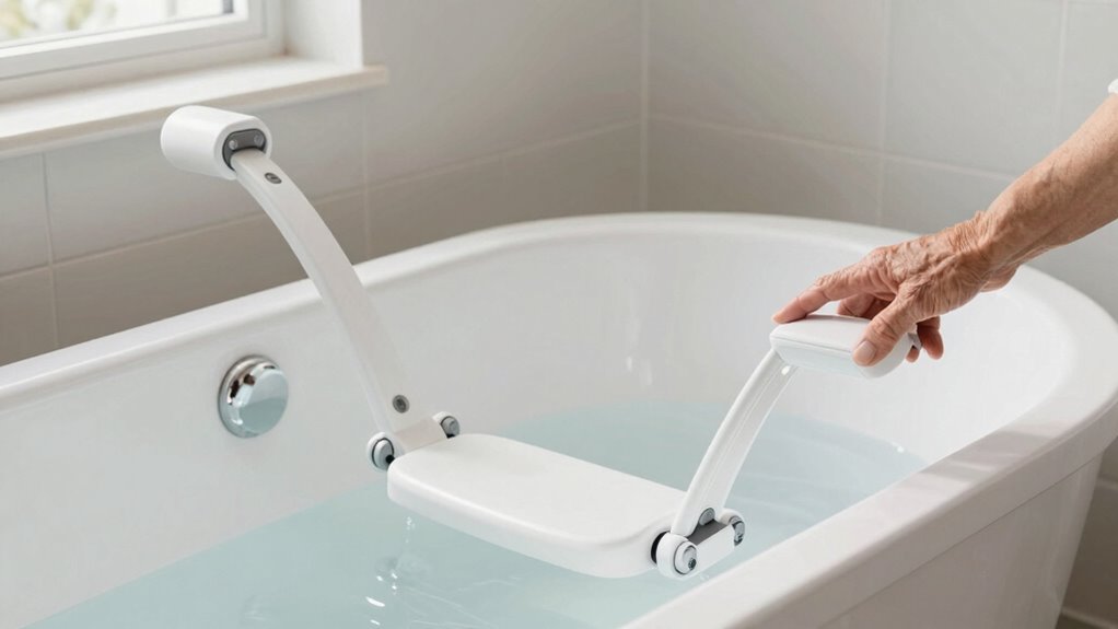 easy safe bath lift setup