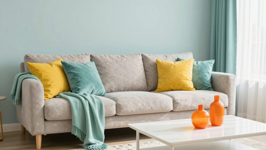 effective accent color placement