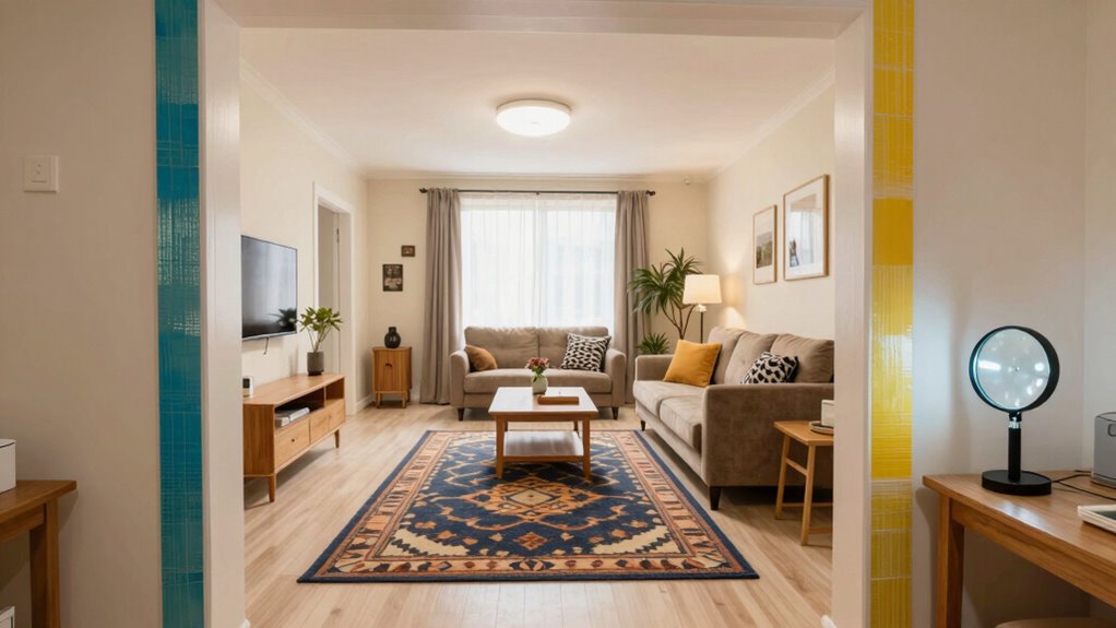 enhanced lighting and visual cues