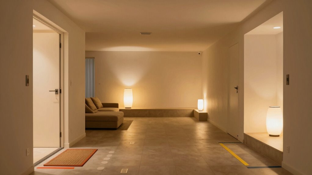 enhanced lighting and visual cues