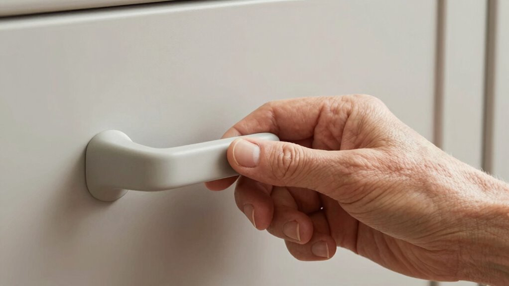 ergonomic textured accessible handles