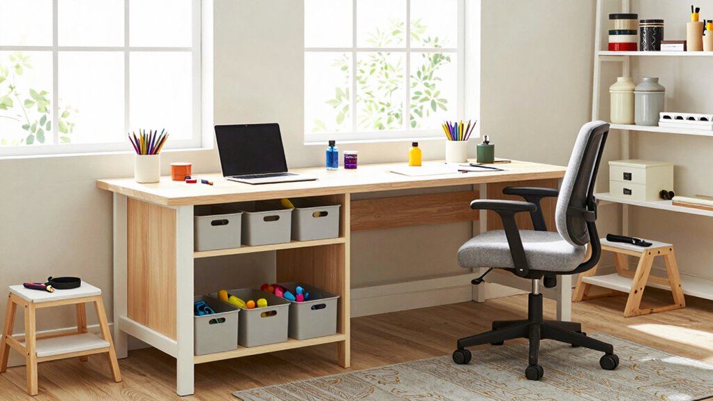 evaluate craft space accessibility