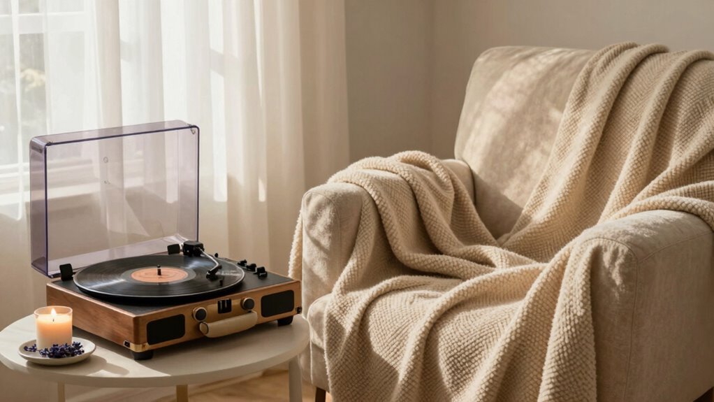 familiar stimuli evoke calming memories