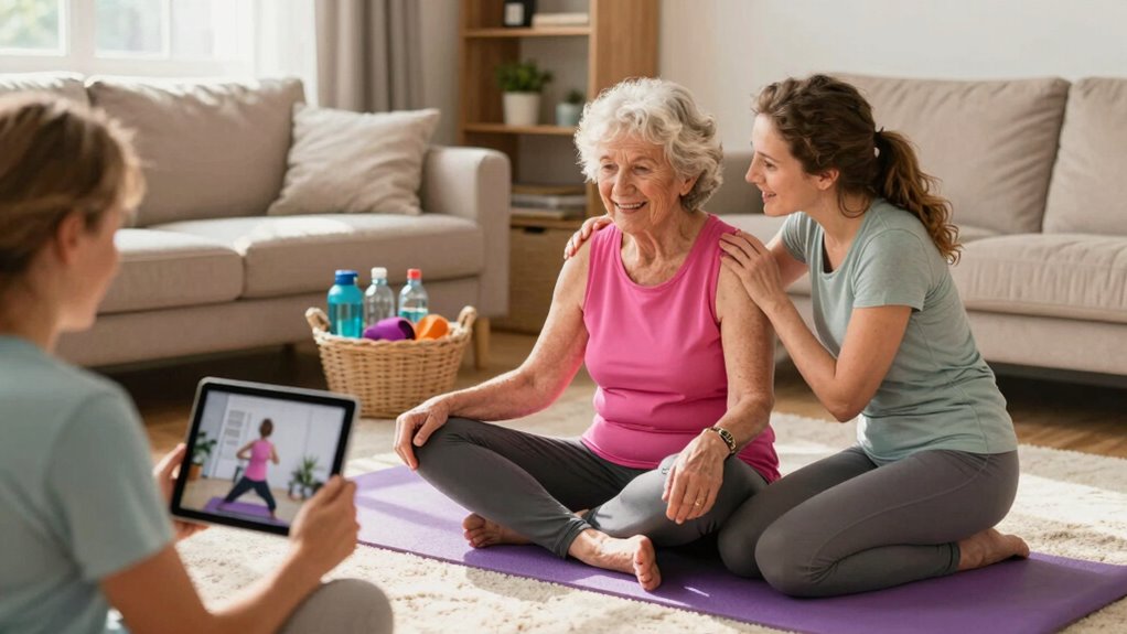 family support encourages consistency