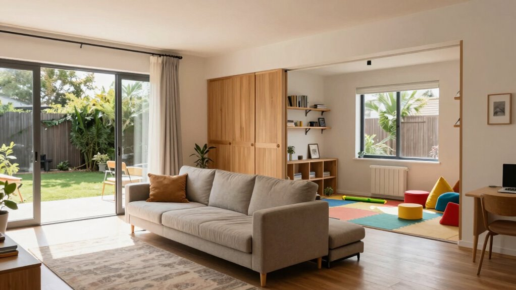flexible adaptable family spaces