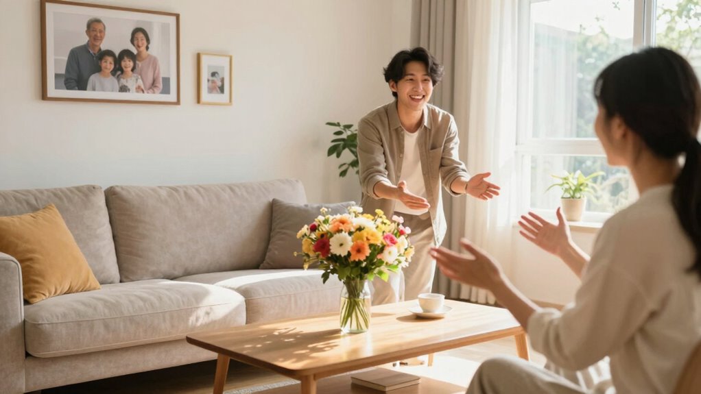 foster open family communication