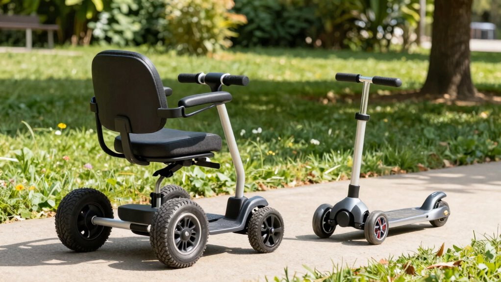 four wheel stability enhances outdoor safety