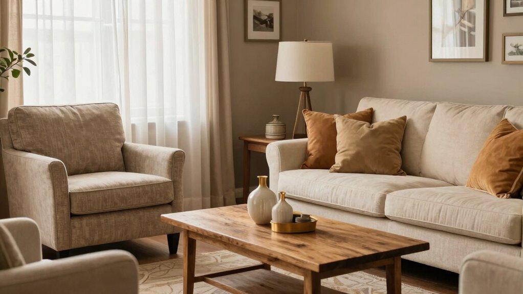harmonious functional calming decor