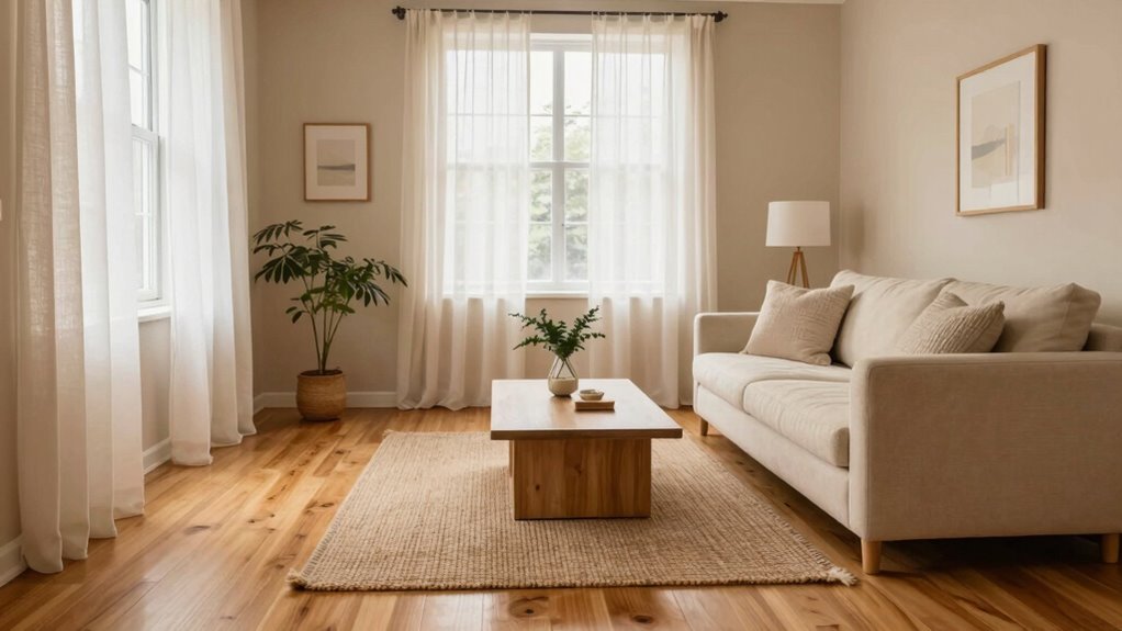 harmonious furniture arrangement balance