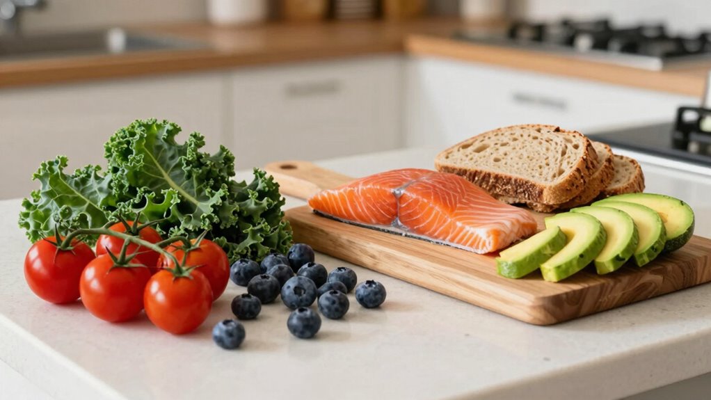 healthy foods and mindful choices