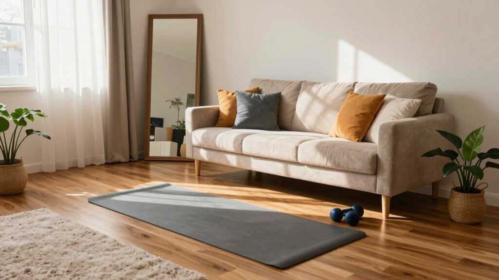 ideal rooms for gentle exercise