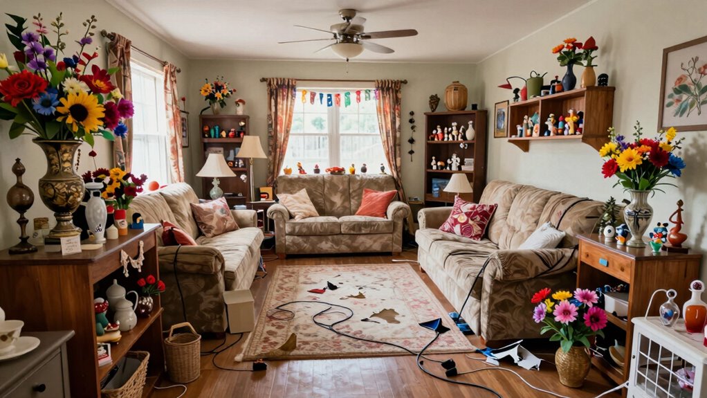 identify hazards and clutter