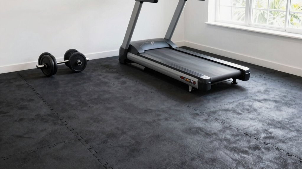 impact resistant workout flooring