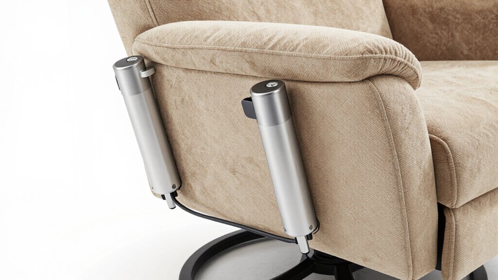 independent adjustable reclining motors